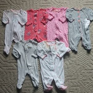 Lot of Carter's pajamas